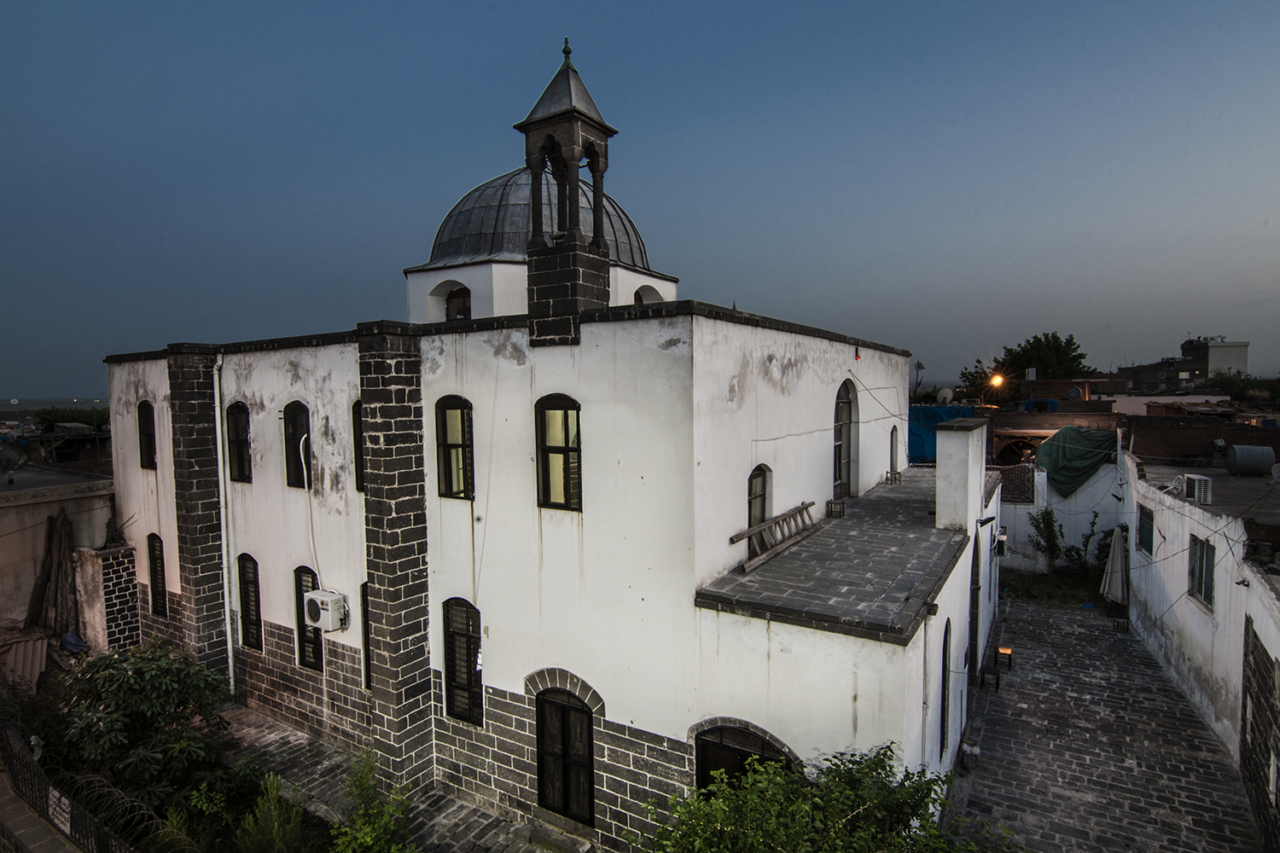 Dêra Ermenên Protestan ya li Sûr ê. (Fotograf: Arşîva DİFAK ê)