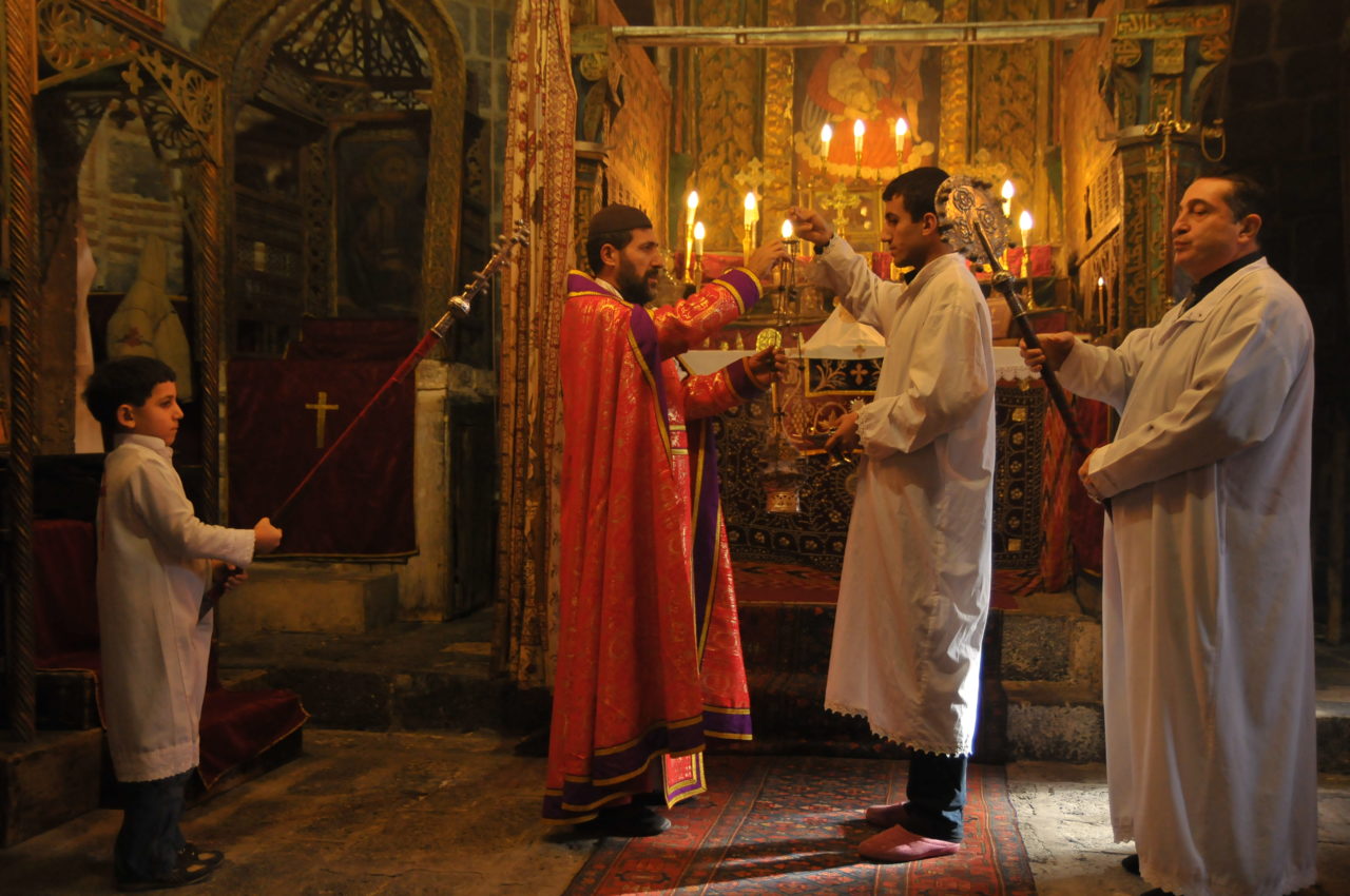 A further significance of the Virgin Mary Church for the Church of Antioch is that it has served, during different periods, as seat of the Patriarchate. The photograph is from 2010. (Photograph: Merthan Anık)